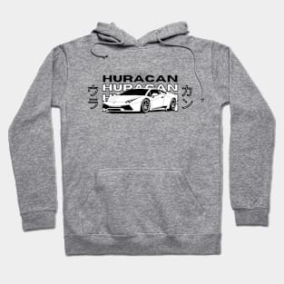 Huracan + Car Blueprint Hoodie